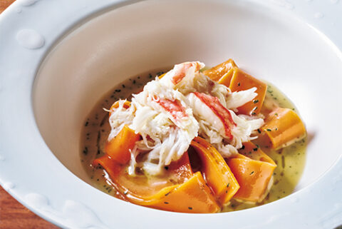 日本橋の注目イタリアン「フィルマメント」で、日本とイタリアの技が息づくひと皿を