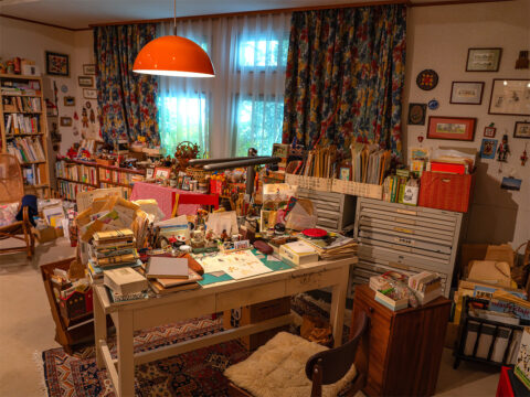 ≪絵本の舞台を訪ねて≫ 三鷹の森ジブリ美術館「山脇百合子の仕事部屋」展