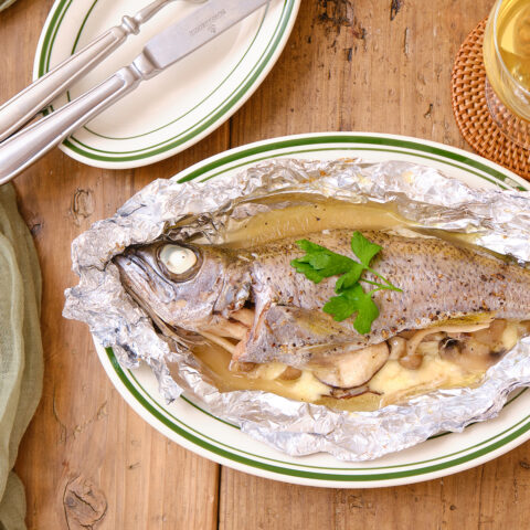 「まるごとおさかな」のホイル焼き｜垂石眞子