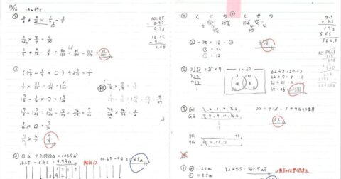丸つけだけではダメだった…成績が伸びる子の採点「たった1つの習慣」 – 中学受験必勝ノート術