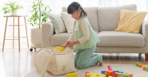「片付けが得意な子・苦手な子」親が教えている“たった1つの差” – まいにちがたのしくなるおやくそく できるかな？