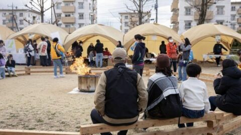 築60年東京にある”昭和マンモス団地”で｢1泊避難体験｣　震災きっかけに11年続く防災の輪 | ライフ | 東洋経済オンライン