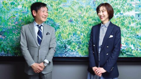 絵の前で､初心に返る――学研ホールディングス社長 宮原博昭×女優･画家 城戸真亜子