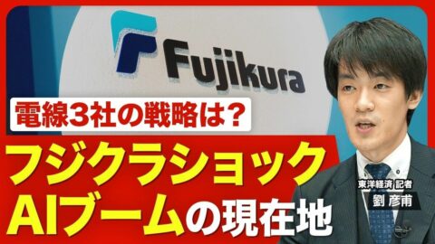 【キオクシアだけじゃない！】“電線御三家”にAIの追い風／フジクラ株価急落はなぜ起きた／「AI銘柄」と言われる理由／光ケーブルに3000億円の投資／古河電工、住友電工の注目点／業績好調はまだ続く？ | ビジネス | 東洋経済オンライン
