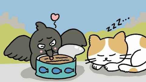 街からゴミが消えて大ピンチ…人前で｢猫缶で朝食｣をたしなむカラスの､背に腹は代えられない”切実な台所事情” | ライフ | 東洋経済オンライン