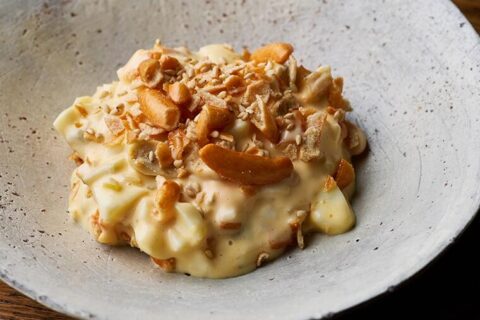 【呑める！おつまみタルタルソース】カリカリ食感が小気味よい”柿の種”タルタルでビールが旨い！