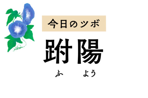 頭の重だるさや頭痛、肩の痛みや寝違えに効く「跗陽」。下肢の麻痺にも用います