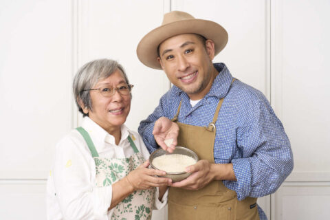 新米をもっとおいしく！きじま家伝統、野菜たっぷりの肉味噌で「葉巻きご飯」を愉しむ