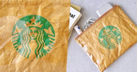 通院セットがまるっと入った！スターバックスの“紙袋みたいなポーチ”お薬が80錠も入るし、デザインが可愛すぎる！《購入レビュー》 – これ、買ってよかった！